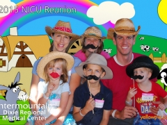 2015 NICU Reunion Photobooth photo by yellowpix.com St George, UT